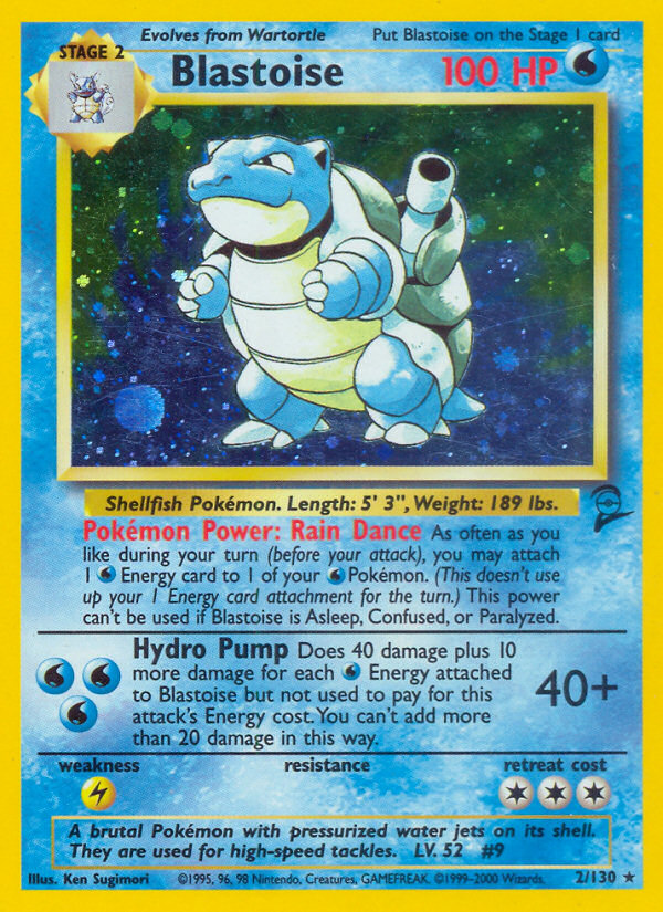 Blastoise (2/130) [Base Set 2] | Event Horizon Hobbies CA