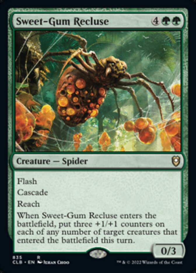 Sweet-Gum Recluse [Commander Legends: Battle for Baldur's Gate] | Event Horizon Hobbies CA