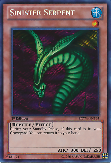 Sinister Serpent [LCYW-EN154] Secret Rare | Event Horizon Hobbies CA