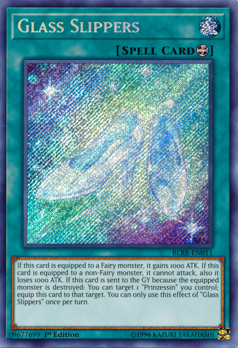 Glass Slippers [BLRR-EN011] Secret Rare | Event Horizon Hobbies CA