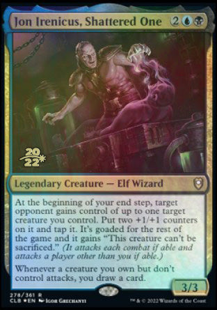 Jon Irenicus, Shattered One [Commander Legends: Battle for Baldur's Gate Prerelease Promos] | Event Horizon Hobbies CA