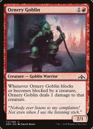 Ornery Goblin [Guilds of Ravnica] | Event Horizon Hobbies CA