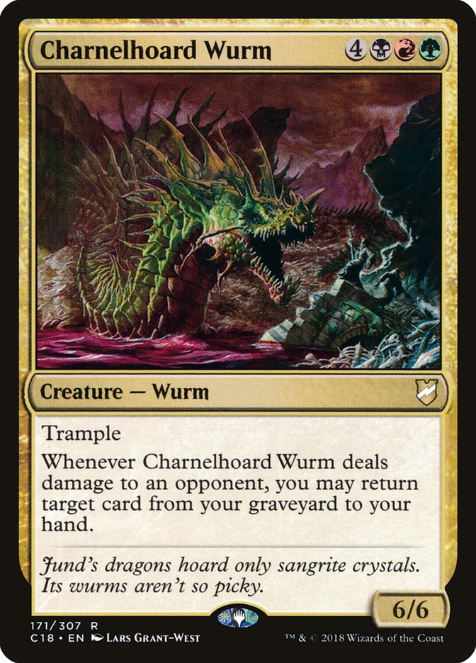 Charnelhoard Wurm [Commander 2018] | Event Horizon Hobbies CA