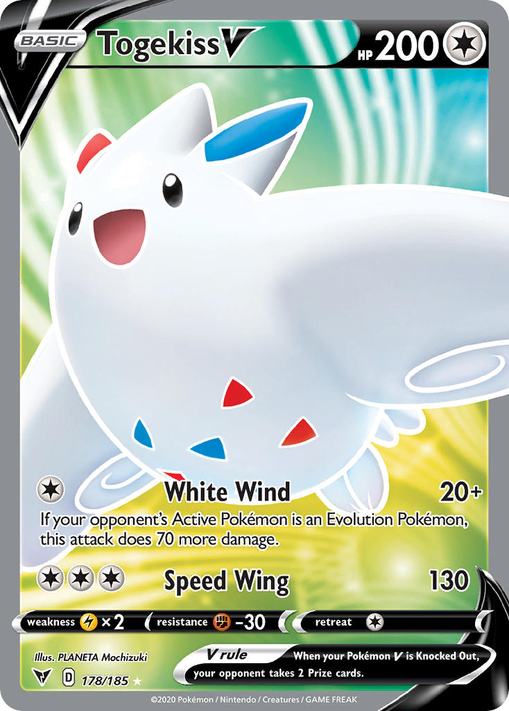 Togekiss V (178/185) [Sword & Shield: Vivid Voltage] | Event Horizon Hobbies CA