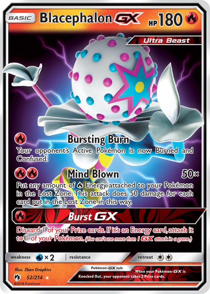 Blacephalon GX (52/214) [Sun & Moon: Lost Thunder] | Event Horizon Hobbies CA