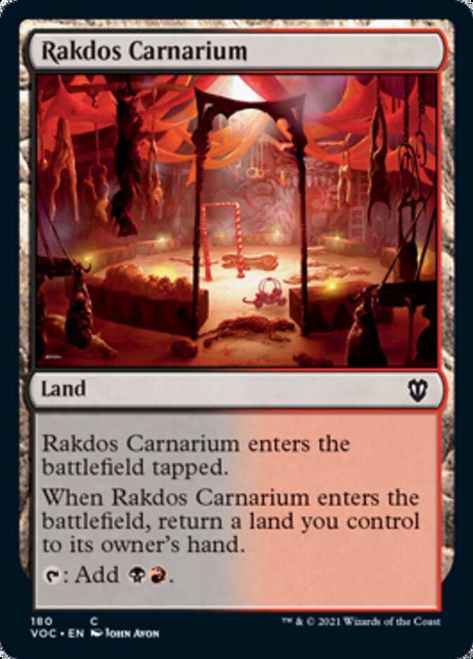 Rakdos Carnarium [Innistrad: Crimson Vow Commander] | Event Horizon Hobbies CA