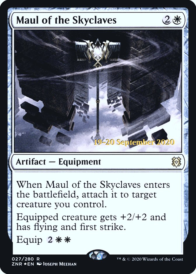 Maul of the Skyclaves  (Prerelease) [Zendikar Rising Prerelease Promos] | Event Horizon Hobbies CA