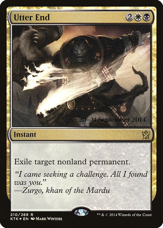 Utter End [Khans of Tarkir Promos] | Event Horizon Hobbies CA