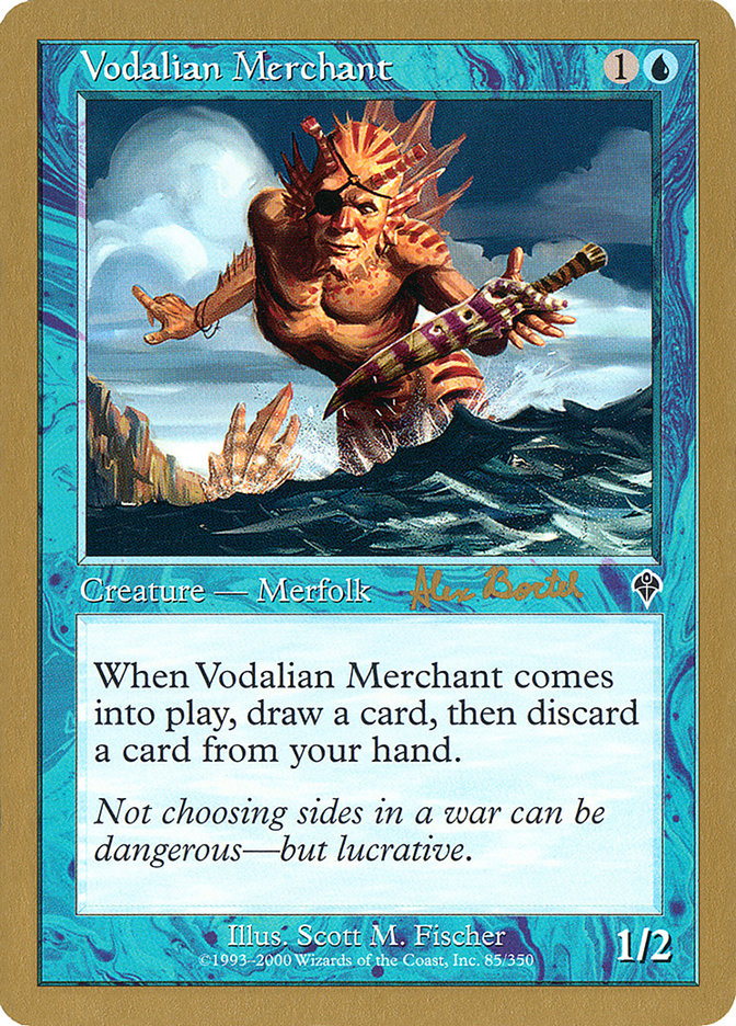 Vodalian Merchant (Alex Borteh) [World Championship Decks 2001] | Event Horizon Hobbies CA