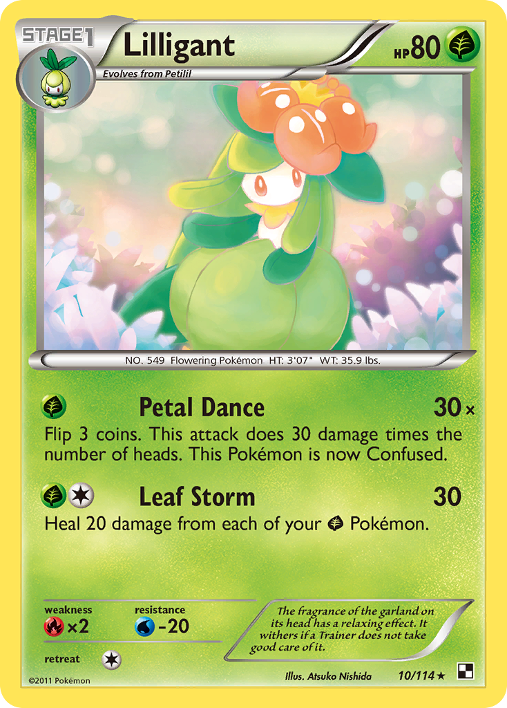 Lilligant (10/114) [Black & White: Base Set] | Event Horizon Hobbies CA