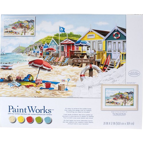 PaintWorks - Paint By Numbers -To The Beach | Event Horizon Hobbies CA
