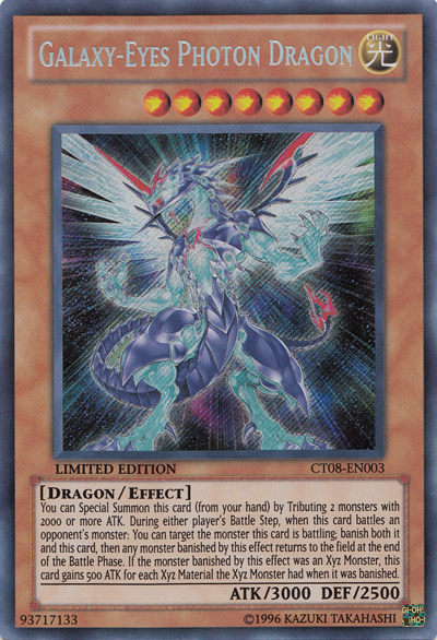 Galaxy-Eyes Photon Dragon [CT08-EN003] Secret Rare | Event Horizon Hobbies CA