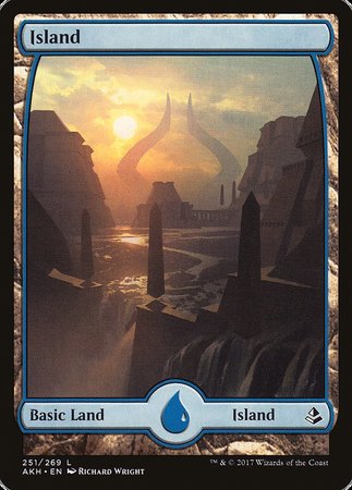 Island (251) - Full Art [Amonkhet]