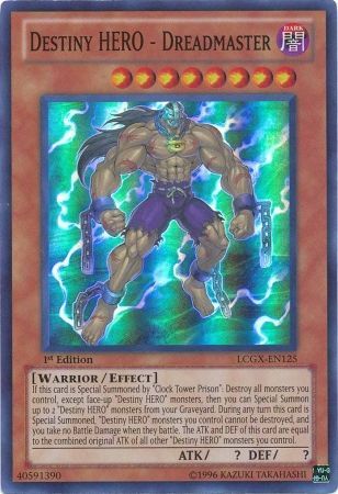 Destiny HERO - Dreadmaster [LCGX-EN125] Super Rare | Event Horizon Hobbies CA