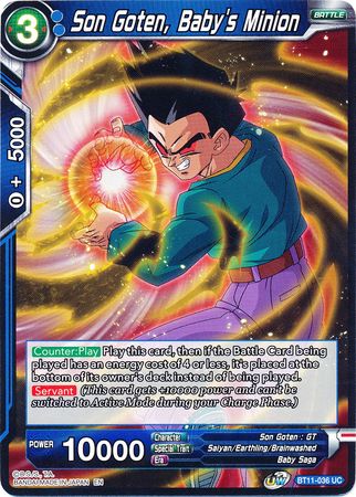 Son Goten, Baby's Minion (BT11-036) [Vermilion Bloodline] | Event Horizon Hobbies CA