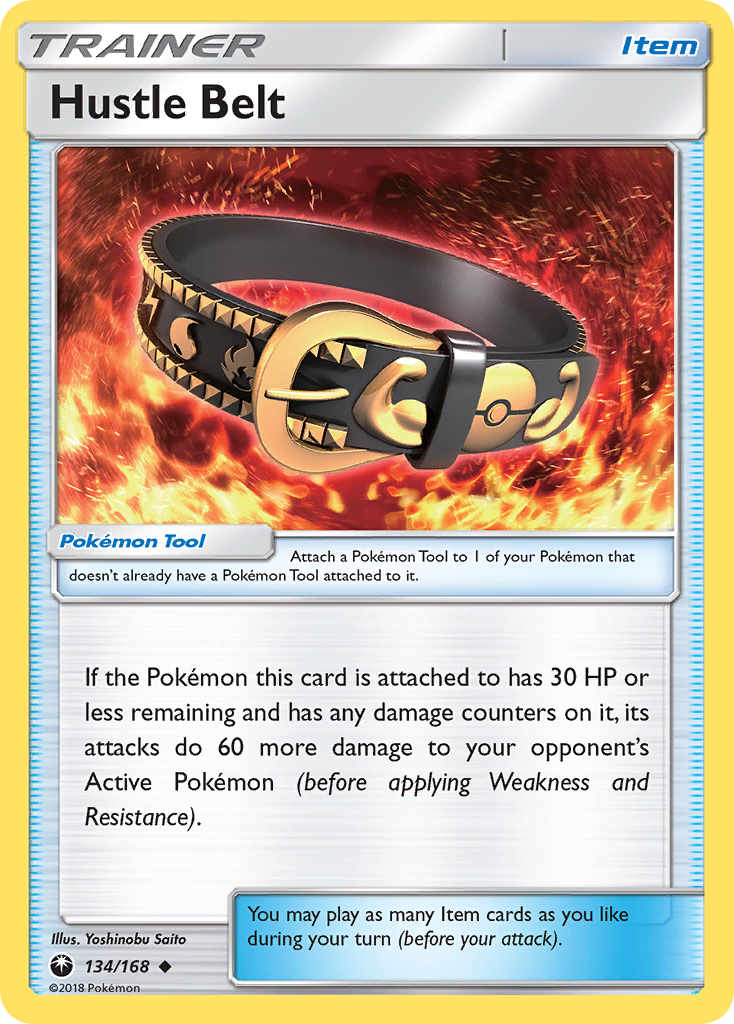 Hustle Belt (134/168) [Sun & Moon: Celestial Storm] | Event Horizon Hobbies CA