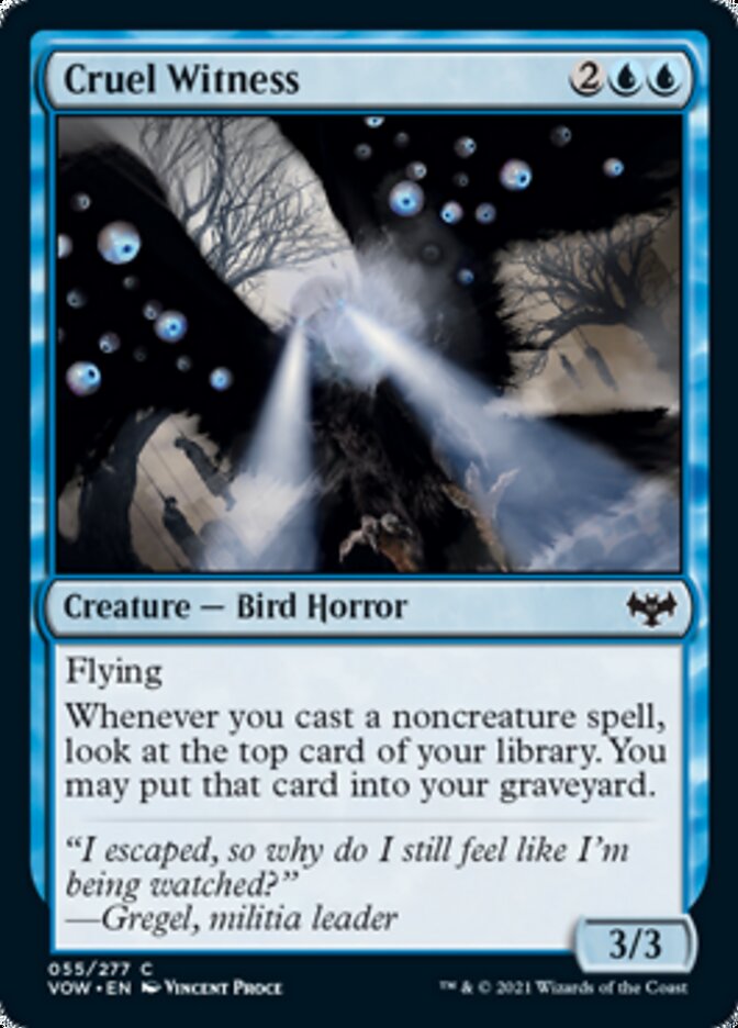 Cruel Witness [Innistrad: Crimson Vow] | Event Horizon Hobbies CA