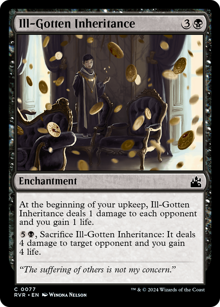 Ill-Gotten Inheritance [Ravnica Remastered] | Event Horizon Hobbies CA