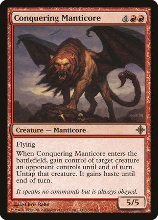 Conquering Manticore [Rise of the Eldrazi] | Event Horizon Hobbies CA