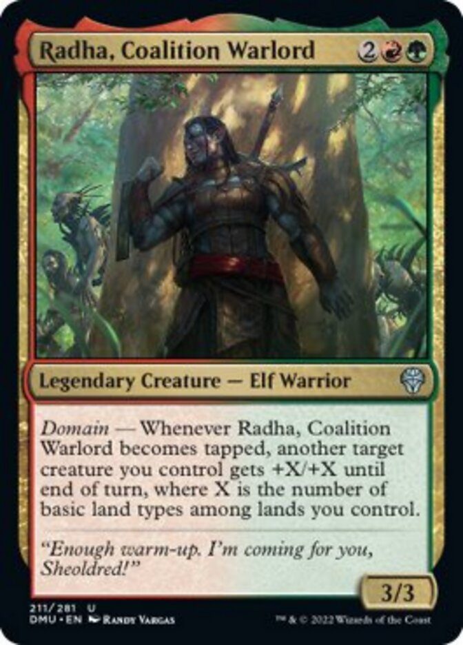 Radha, Coalition Warlord [Dominaria United] | Event Horizon Hobbies CA