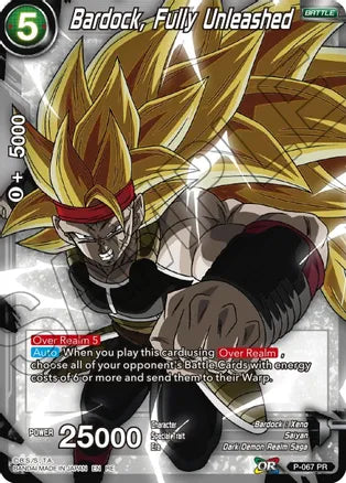 Bardock, Fully Unleashed (P-067) [Mythic Booster] | Event Horizon Hobbies CA