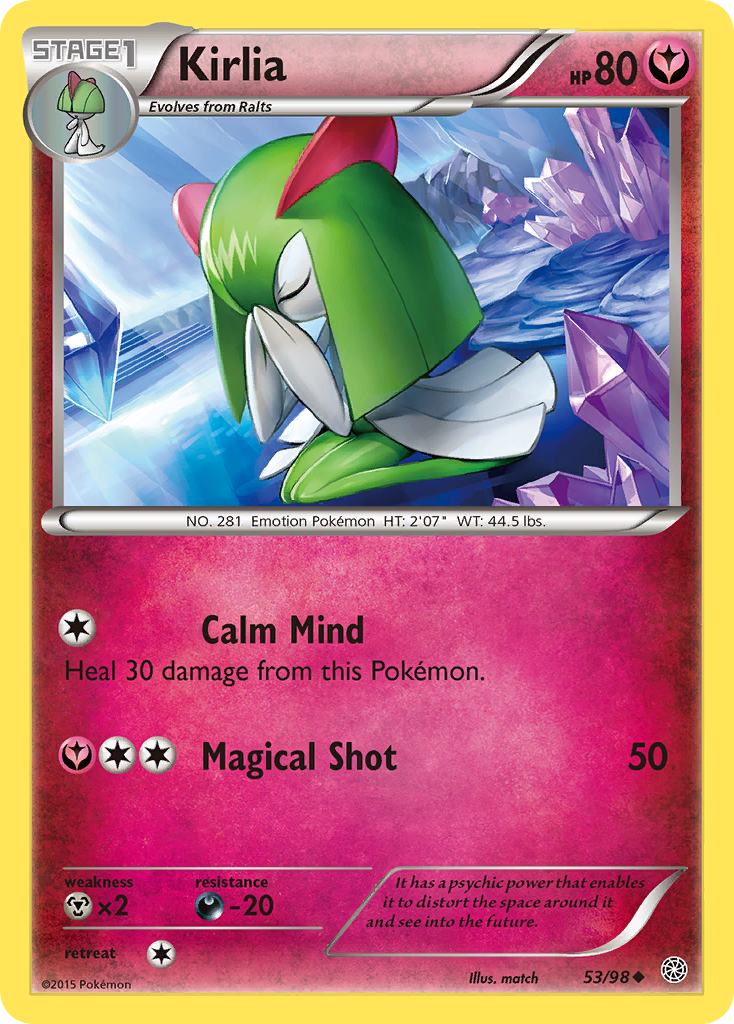 Kirlia (53/98) [XY: Ancient Origins] | Event Horizon Hobbies CA