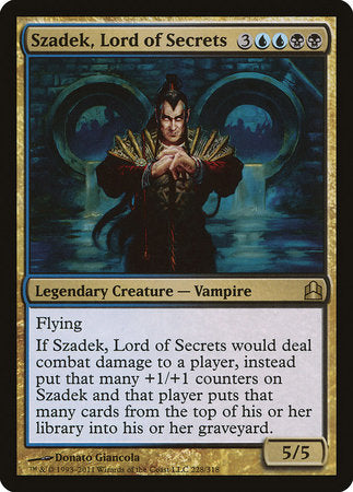 Szadek, Lord of Secrets [Commander 2011] | Event Horizon Hobbies CA