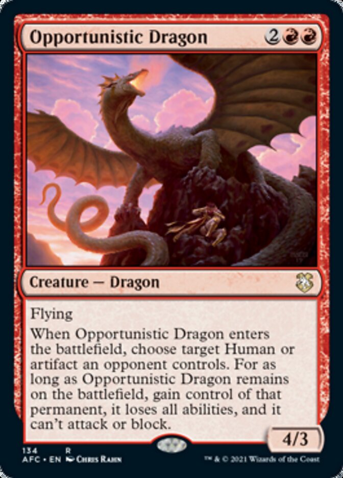 Opportunistic Dragon [Dungeons & Dragons: Adventures in the Forgotten Realms Commander] | Event Horizon Hobbies CA