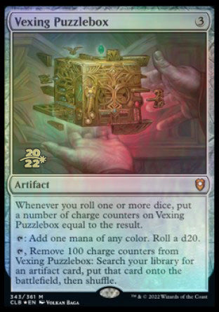 Vexing Puzzlebox [Commander Legends: Battle for Baldur's Gate Prerelease Promos] | Event Horizon Hobbies CA