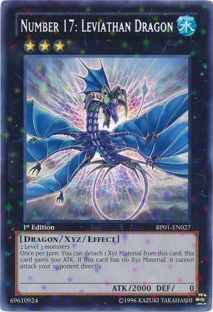 Number 17: Leviathan Dragon [BP01-EN027] Starfoil Rare | Event Horizon Hobbies CA