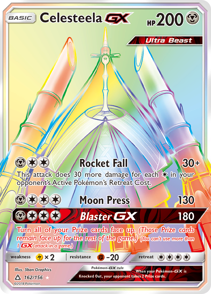 Celesteela GX (162/156) [Sun & Moon: Ultra Prism] | Event Horizon Hobbies CA