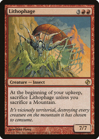 Lithophage [Duel Decks: Venser vs. Koth] | Event Horizon Hobbies CA