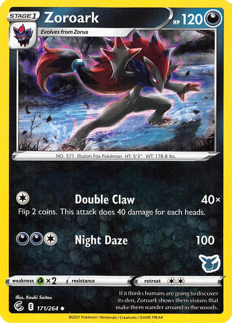 Zoroark (171/264) (Eevee Deck) [Battle Academy 2022] | Event Horizon Hobbies CA