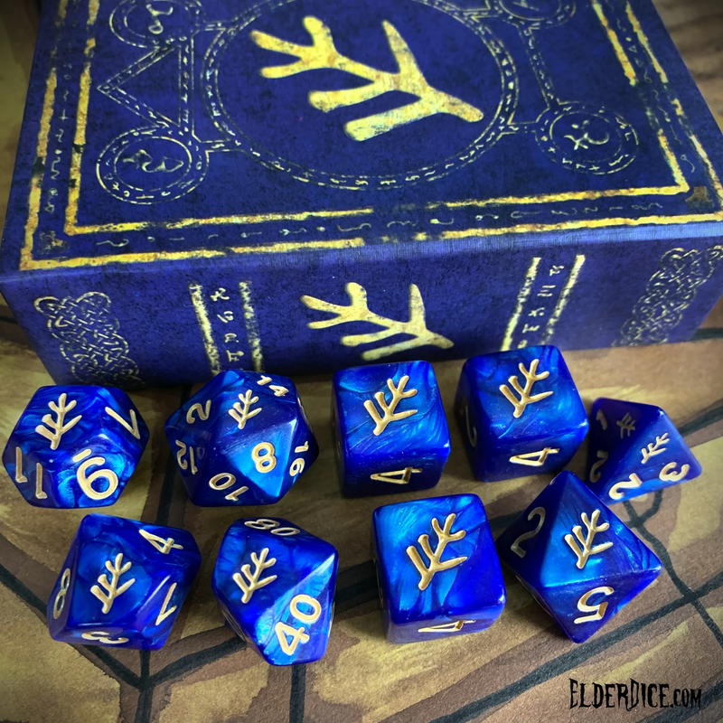 Dice - Infinite Black - Elder Dice