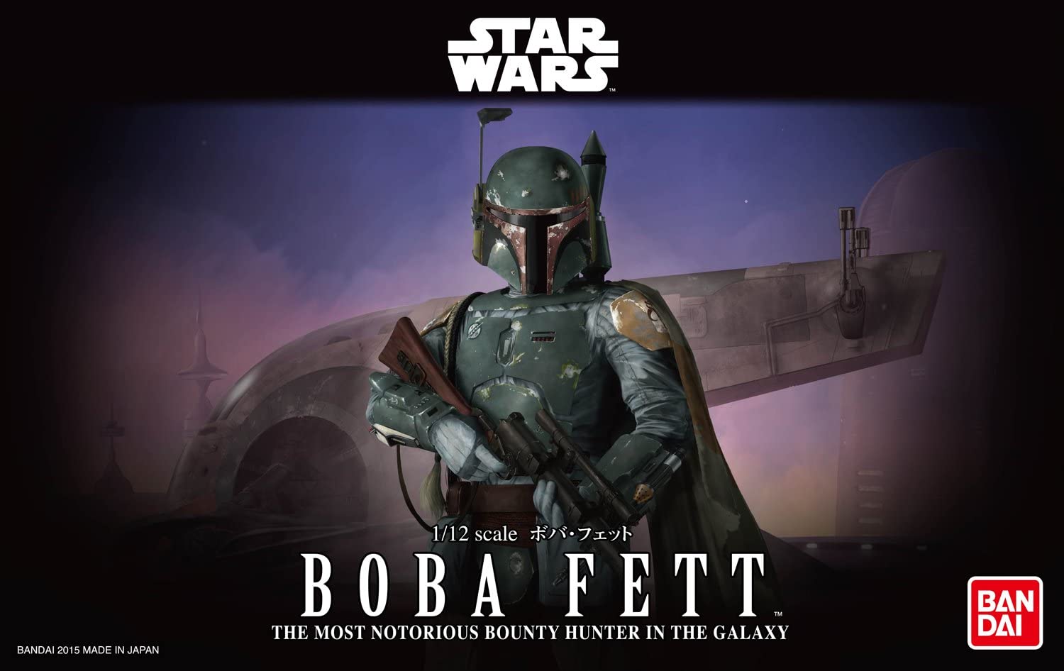 Model Kit - Bandai - Star Wars - Boba Fett 1/12 Scale | Event Horizon Hobbies CA