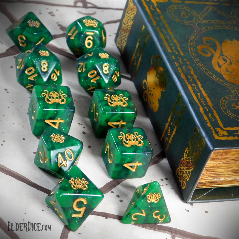 Dice - Infinite Black - Mythic Elder Dice