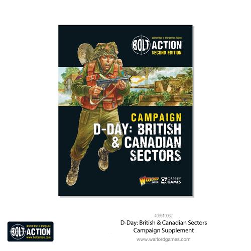 Warlord Games - Bolt Action - D-Day: British & Canadian Sectors -Theatre Book