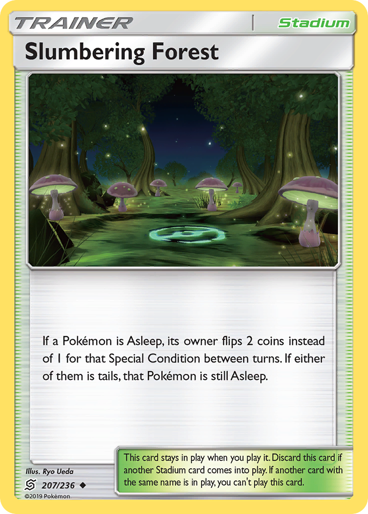 Slumbering Forest (207/236) [Sun & Moon: Unified Minds] | Event Horizon Hobbies CA