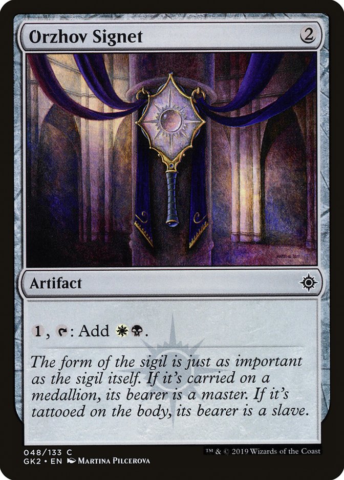 Orzhov Signet [Ravnica Allegiance Guild Kit] | Event Horizon Hobbies CA