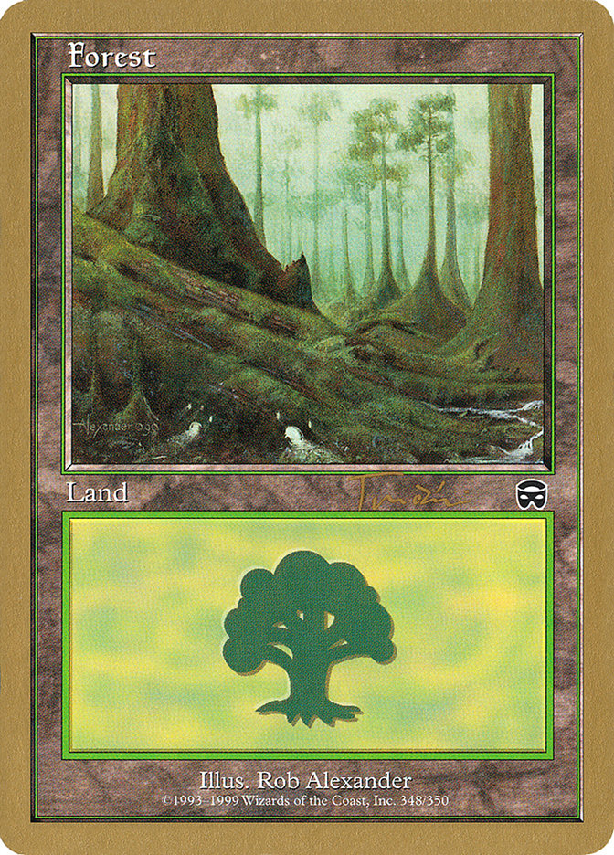 Forest (jt348) (Jan Tomcani) [World Championship Decks 2001] | Event Horizon Hobbies CA