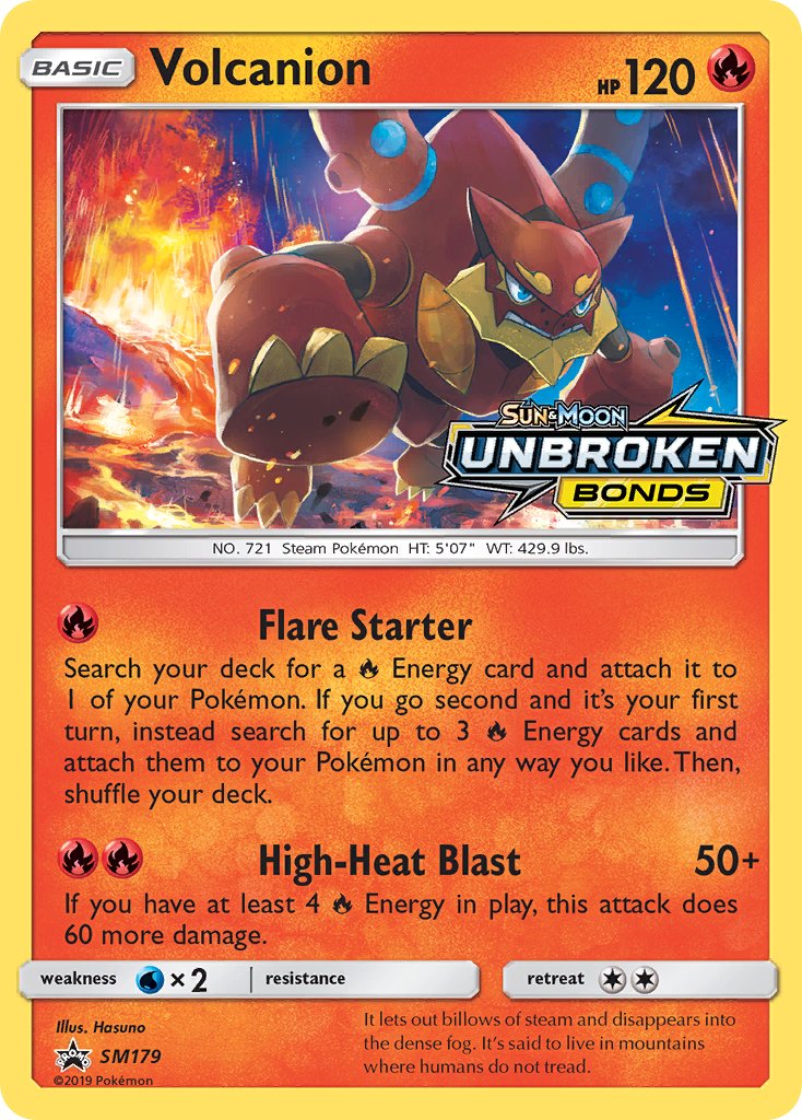 Volcanion (SM179) [Sun & Moon: Black Star Promos] | Event Horizon Hobbies CA