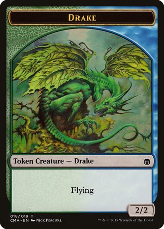 Drake Token (018) [Commander Anthology Tokens] | Event Horizon Hobbies CA