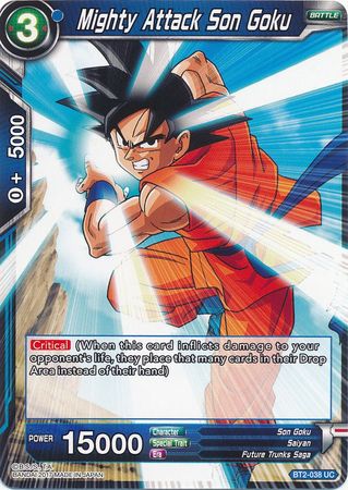 Mighty Attack Son Goku (BT2-038) [Union Force] | Event Horizon Hobbies CA