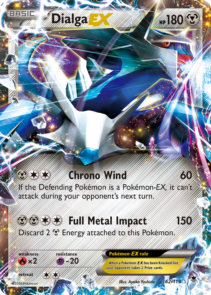 Dialga EX (62/119) [XY: Phantom Forces] | Event Horizon Hobbies CA