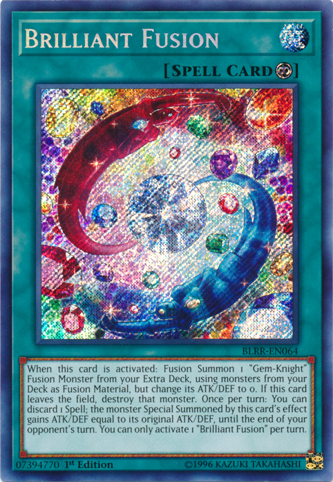 Brilliant Fusion [BLRR-EN064] Secret Rare | Event Horizon Hobbies CA