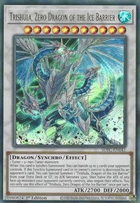 Trishula, Zero Dragon of the Ice Barrier [SDFC-EN041] Ultra Rare | Event Horizon Hobbies CA