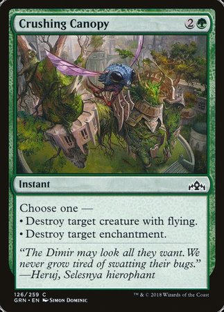 Crushing Canopy [Guilds of Ravnica] | Event Horizon Hobbies CA