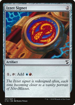 Izzet Signet [Commander 2018] | Event Horizon Hobbies CA