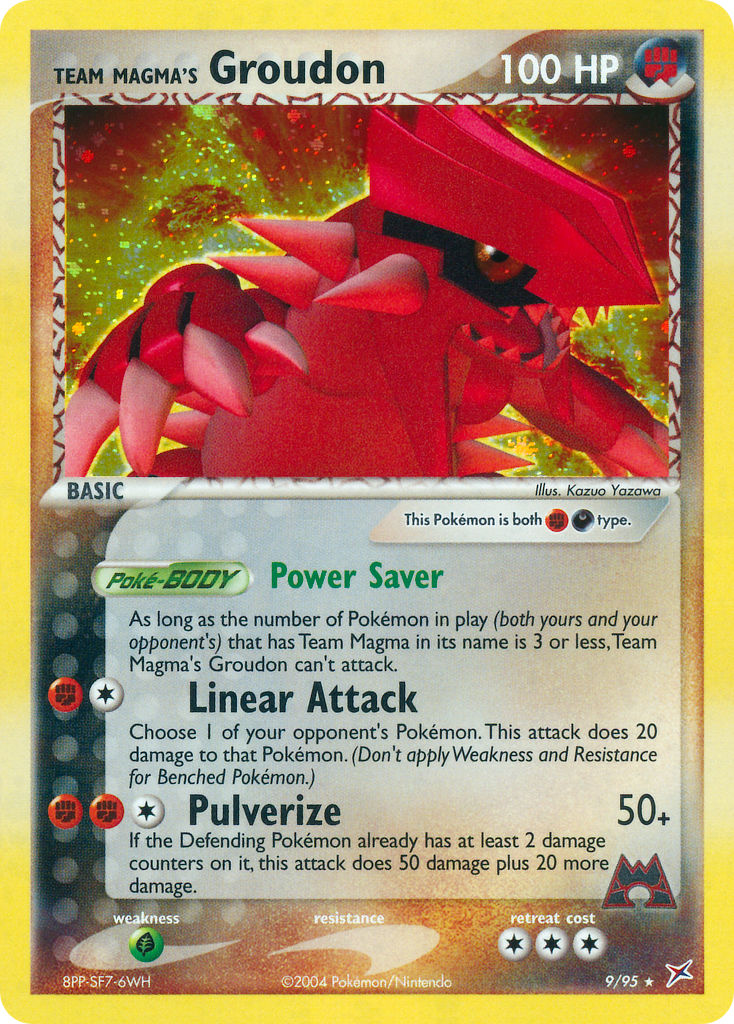 Team Magma's Groudon (9/95) (Theme Deck Exclusive) [EX: Team Magma vs Team Aqua] | Event Horizon Hobbies CA