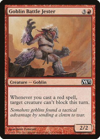 Goblin Battle Jester [Magic 2013] | Event Horizon Hobbies CA